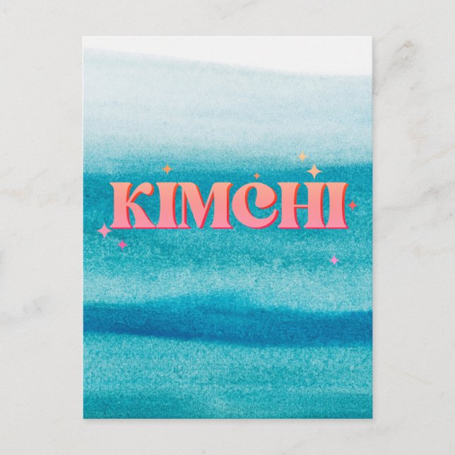 Postal Festiva kimchi lindo (Anverso)