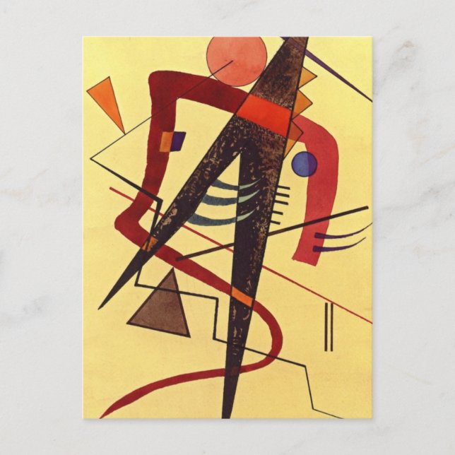 Postal Festiva Klee - Cálido (Anverso)