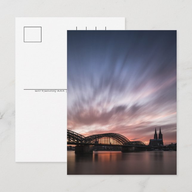 Postal Festiva Köln Alemania (Anverso / Reverso)