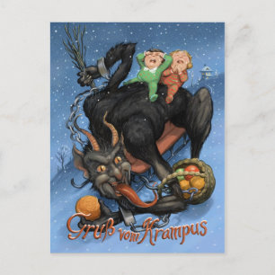 Postal Festiva Krampus
