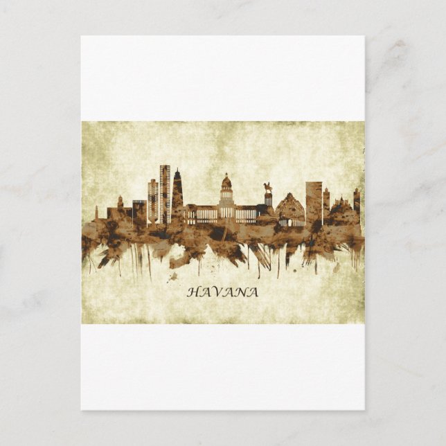 Postal Festiva La ciudad de La Habana (Anverso)