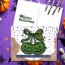 Postal Festiva La Coqueta De Calabaza Verde De 1692
