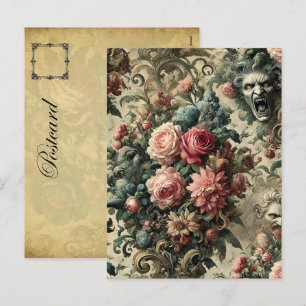 Postal Festiva La eternidad es a menudo suficiente - Diseño flora