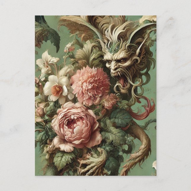 Postal Festiva La finura de Drac - Victoria gótica (Anverso)