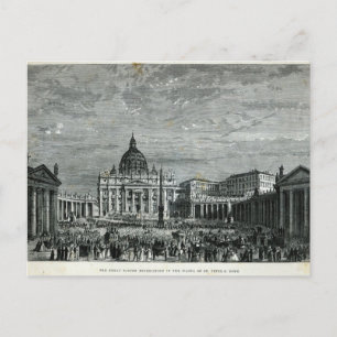 Postal Festiva La gran bendición de Pascua