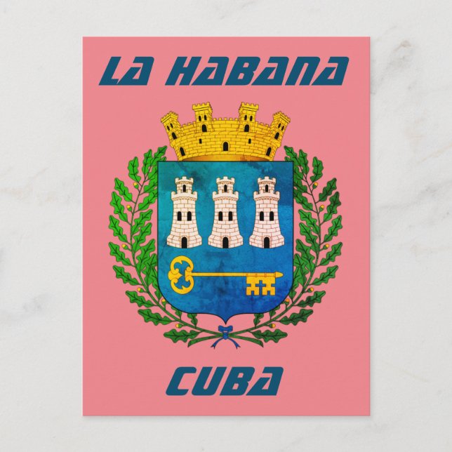 Postal Festiva La Habana, Cuba, La Habana, Cuba (Capital Cubana) (Anverso)
