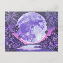 Postal Festiva "la luna imposible"-