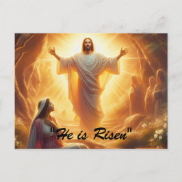 Postal Festiva La Luz de la Resurrección: Jesucristo Resucita