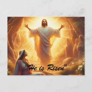 Postal Festiva La Luz de la Resurrección: Jesucristo Resucita