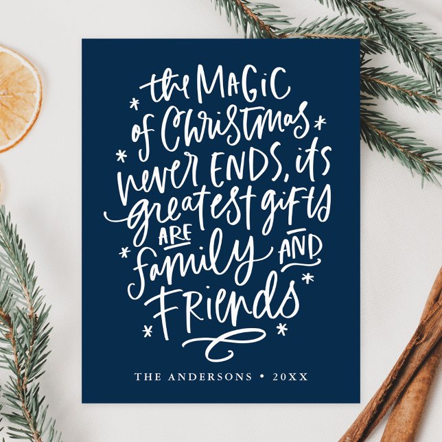 Postal Festiva La magia de la marina de Navidades sin foto (Subido por el creador)