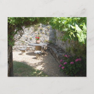 Postal Festiva La mesa de piedra