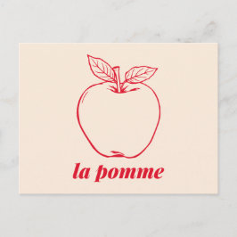 Postal Festiva la pomme