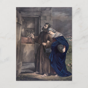 Postal Festiva "La primera Nochebuena"