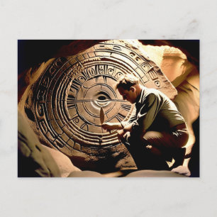 Postal Festiva La puerta de entrada de los aborígenes australiano