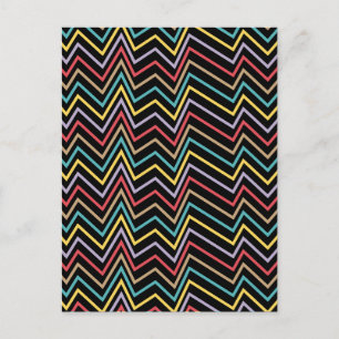 Postal Festiva La sinfonía vibrante de ZigZag, un estallido de en