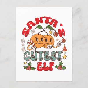 Postal Festiva La sublimación del elfo más lindo de Santa-80881