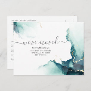 Postal Festiva La Tierra como hemos movido el guión