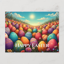 Postal Festiva La tierra mágica de Pascua