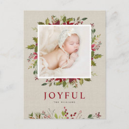 Postal Festiva La vegetación alegre | Foto de Navidades