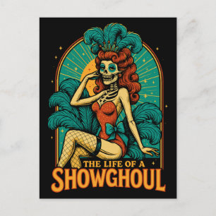 Postal Festiva La vida de un Showghoul
