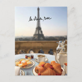 Postal Festiva La vie en París