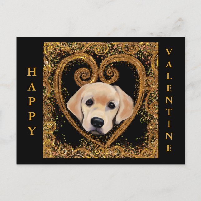 Postal Festiva Labrador Retriever (Anverso)