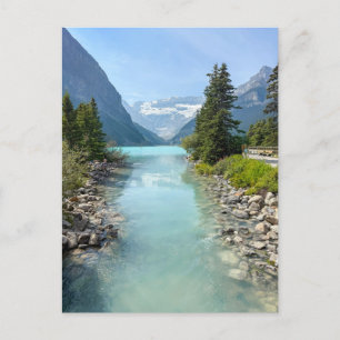 Postal Festiva Lago Louise en Banff Canadá