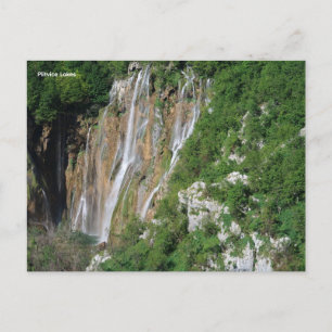 Postal Festiva Lagos de Plitvice Croacia