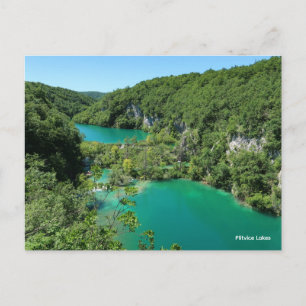Postal Festiva Lagos de Plitvice Croacia