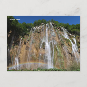 Postal Festiva Lagos de Plitvice Croacia