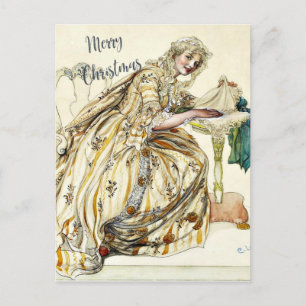Postal Festiva Larsson - Secreto de Navidades