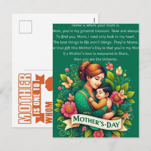 Postal Festiva Las citas del Día de la Madre hermosas y emotivas