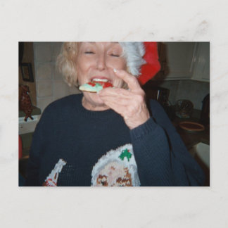 Postal Festiva Las galletas de Santa