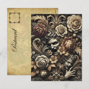 Postal Festiva Las semillas que sembramos - Victoriano gótico