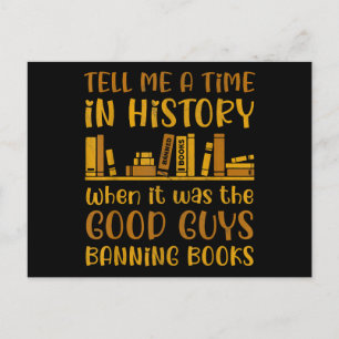 Postal Festiva Leer Lector de Libros Prohibidos Leer Libros Prohi