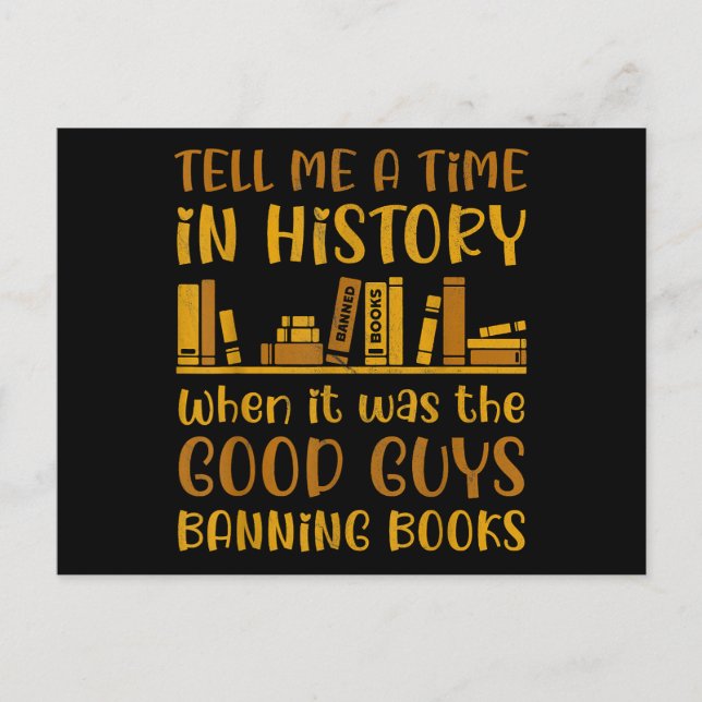 Postal Festiva Leer Lector de Libros Prohibidos Leer Libros Prohi (Anverso)