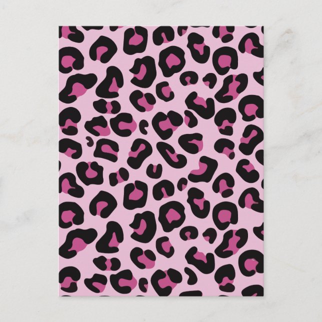 Postal Festiva Leopardo (Anverso)