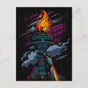 Postal Festiva Libertad