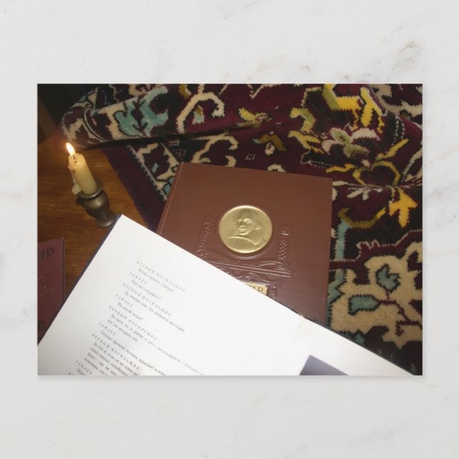 Postal Festiva Libros del siglo pasado (Anverso)