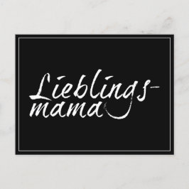 Postal Festiva Lieblingsmama - weiß 00001