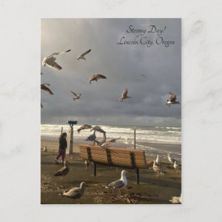 Postal Festiva Lincoln City, Oregón