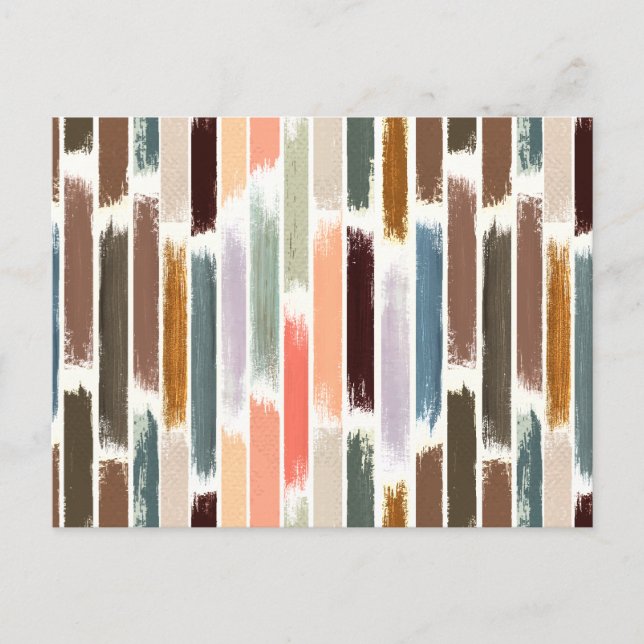Postal Festiva Lluvia de colores 2 (Anverso)