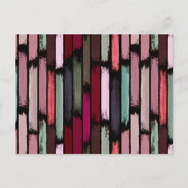 Postal Festiva Lluvia de colores 3 (Anverso)