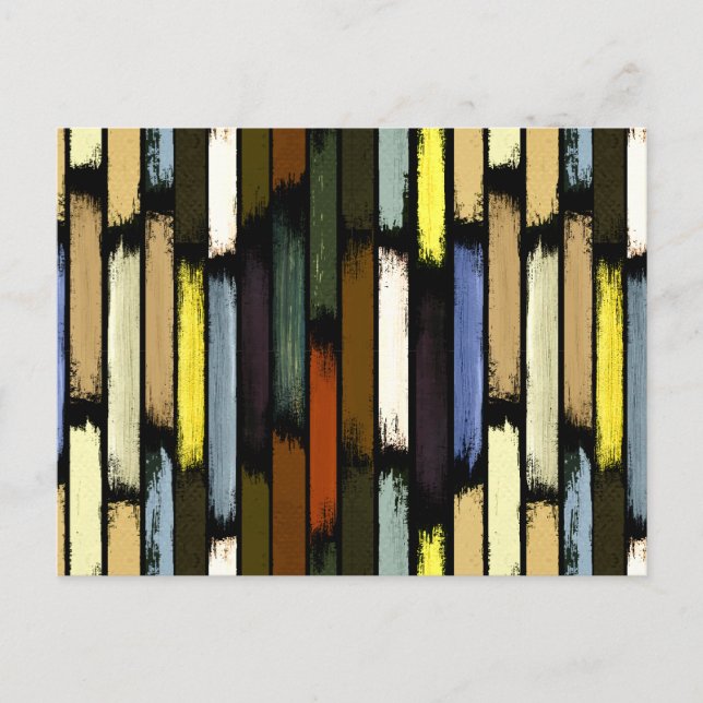 Postal Festiva Lluvia de colores 4 (Anverso)