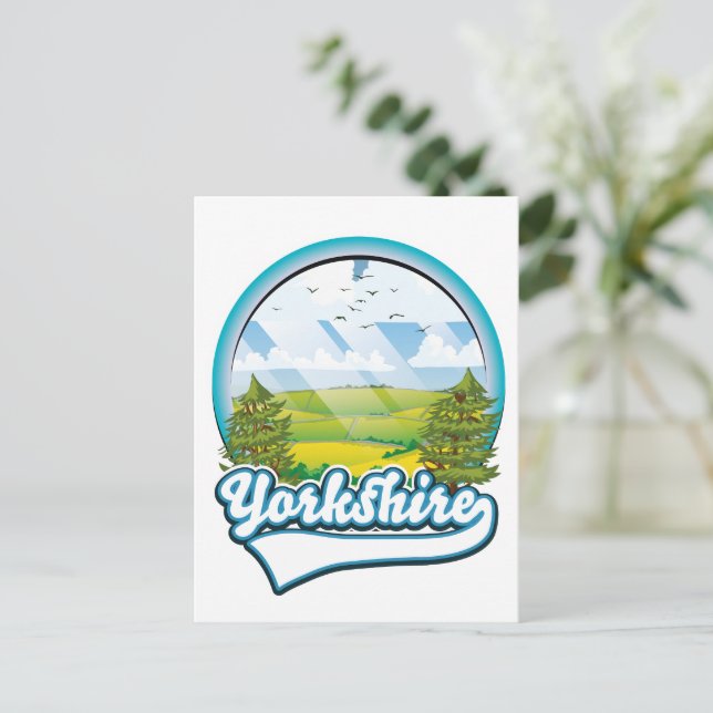 Postal Festiva Logo de Yorkshire Travel (Anverso de pie)