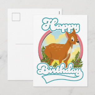 Postal Festiva Logotipo de Feliz Cumpleaños