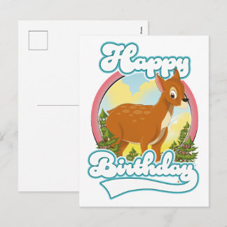Postal Festiva Logotipo de Feliz Cumpleaños