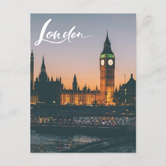 Postal Festiva Londres (Anverso)