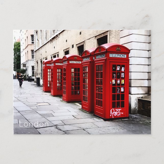 Postal Festiva Londres (Anverso)