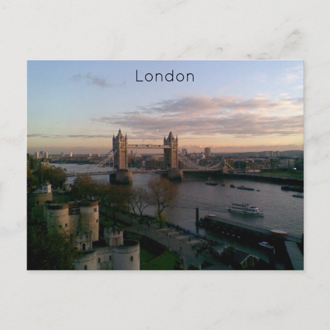 Postal Festiva Londres (Anverso)
